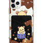 iPhone Phone Wallet Case - Hello Teddy 1.0