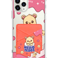 iPhone Phone Wallet Case - Hello Teddy 2.0