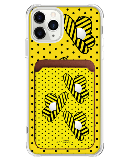 iPhone Magnetic Wallet Case - Honey