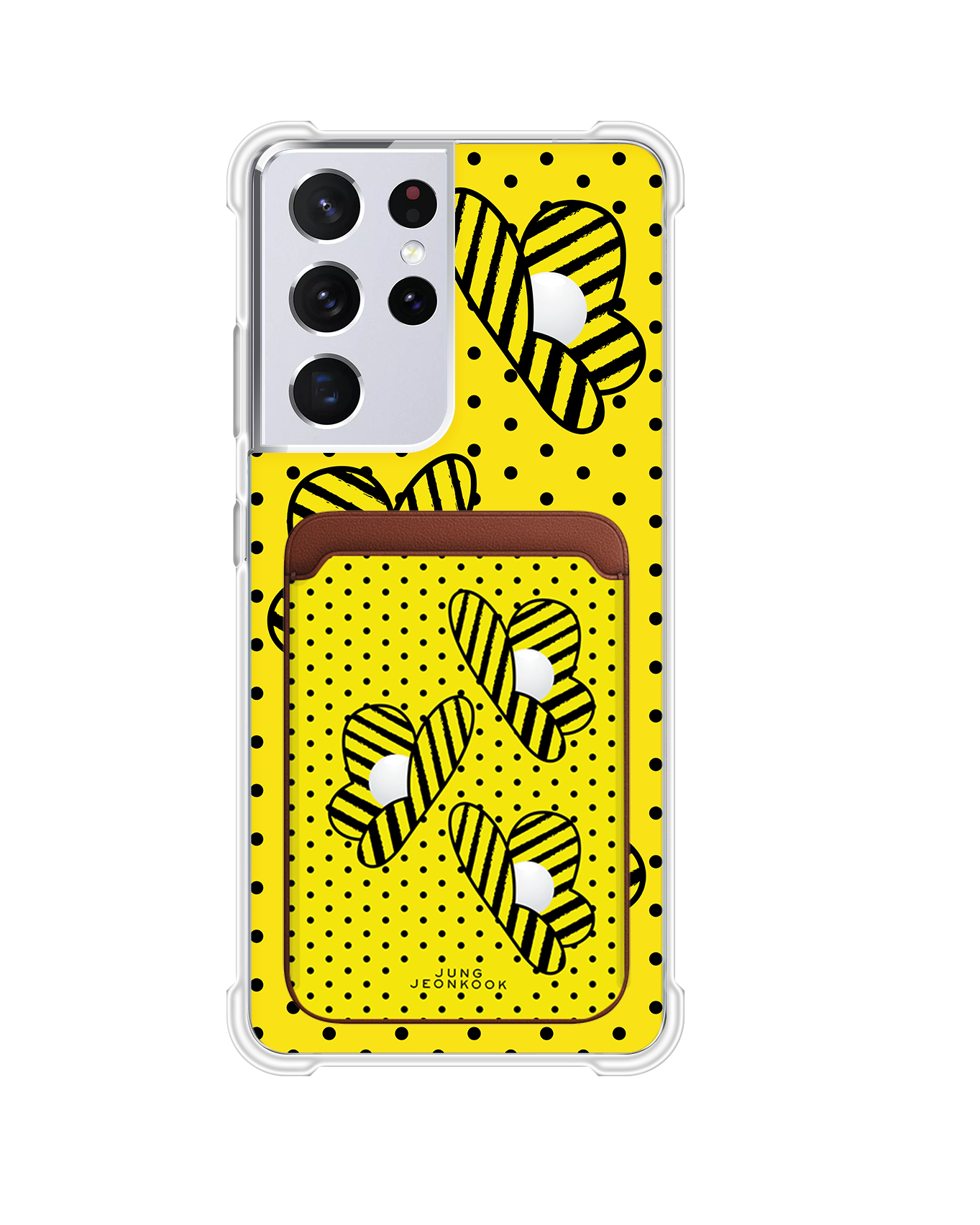 Android Magnetic Wallet Case - Honey