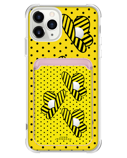 iPhone Magnetic Wallet Case - Honey