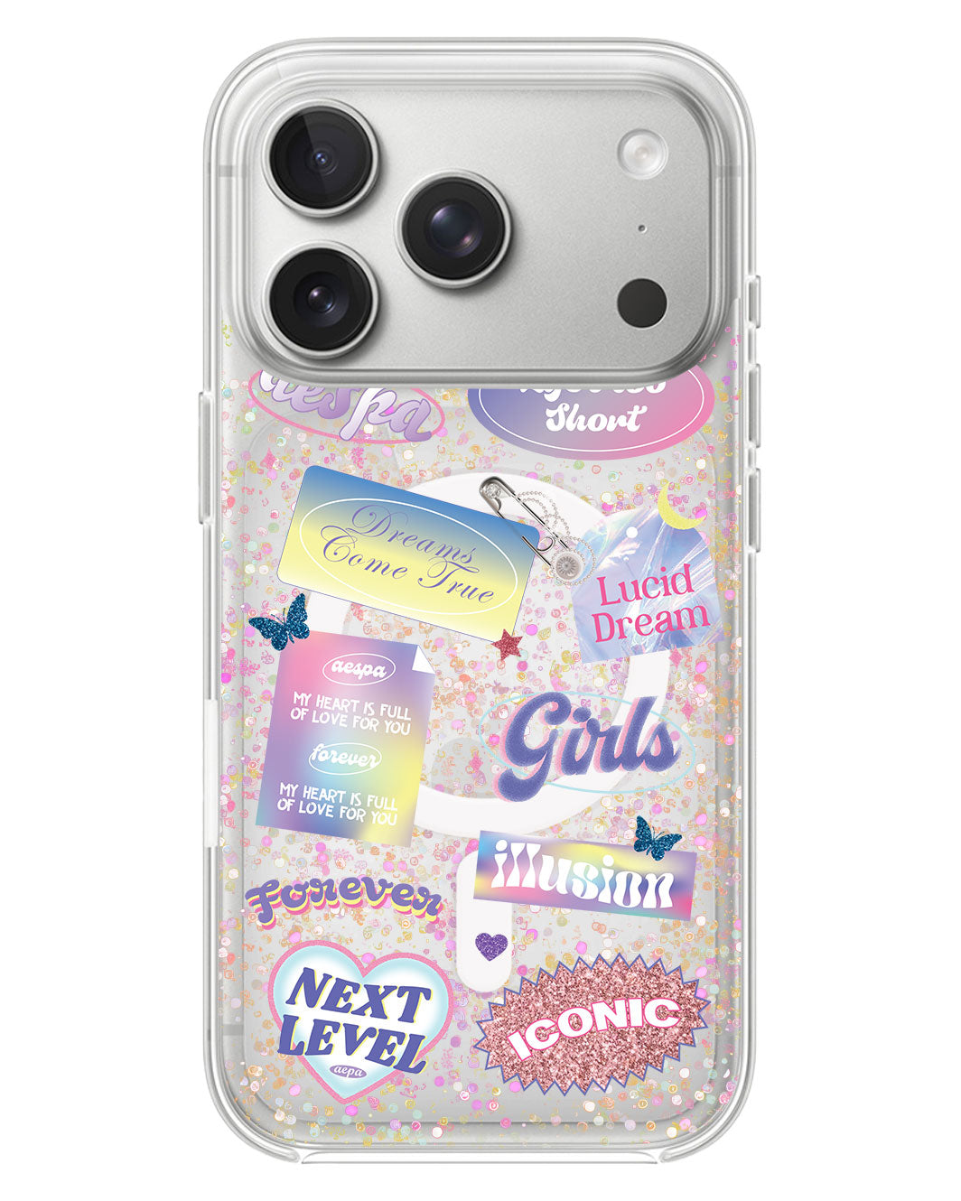 iPhone Glitter Case - Aespa Girls Pack