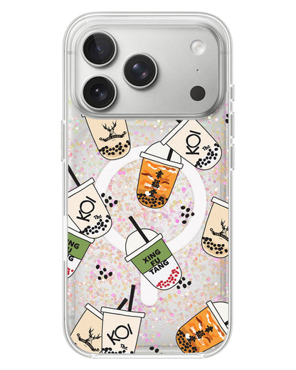 iPhone Glitter Case - Boba 1