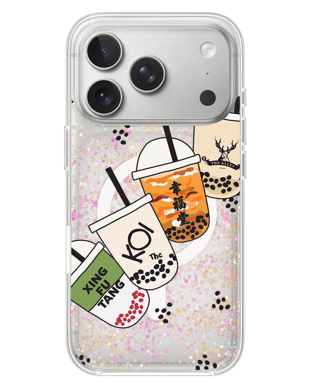 iPhone Glitter Case - Boba 2