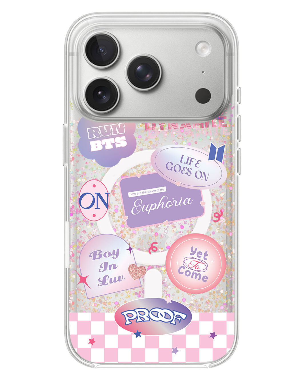 iPhone Glitter Case - BTS Proof