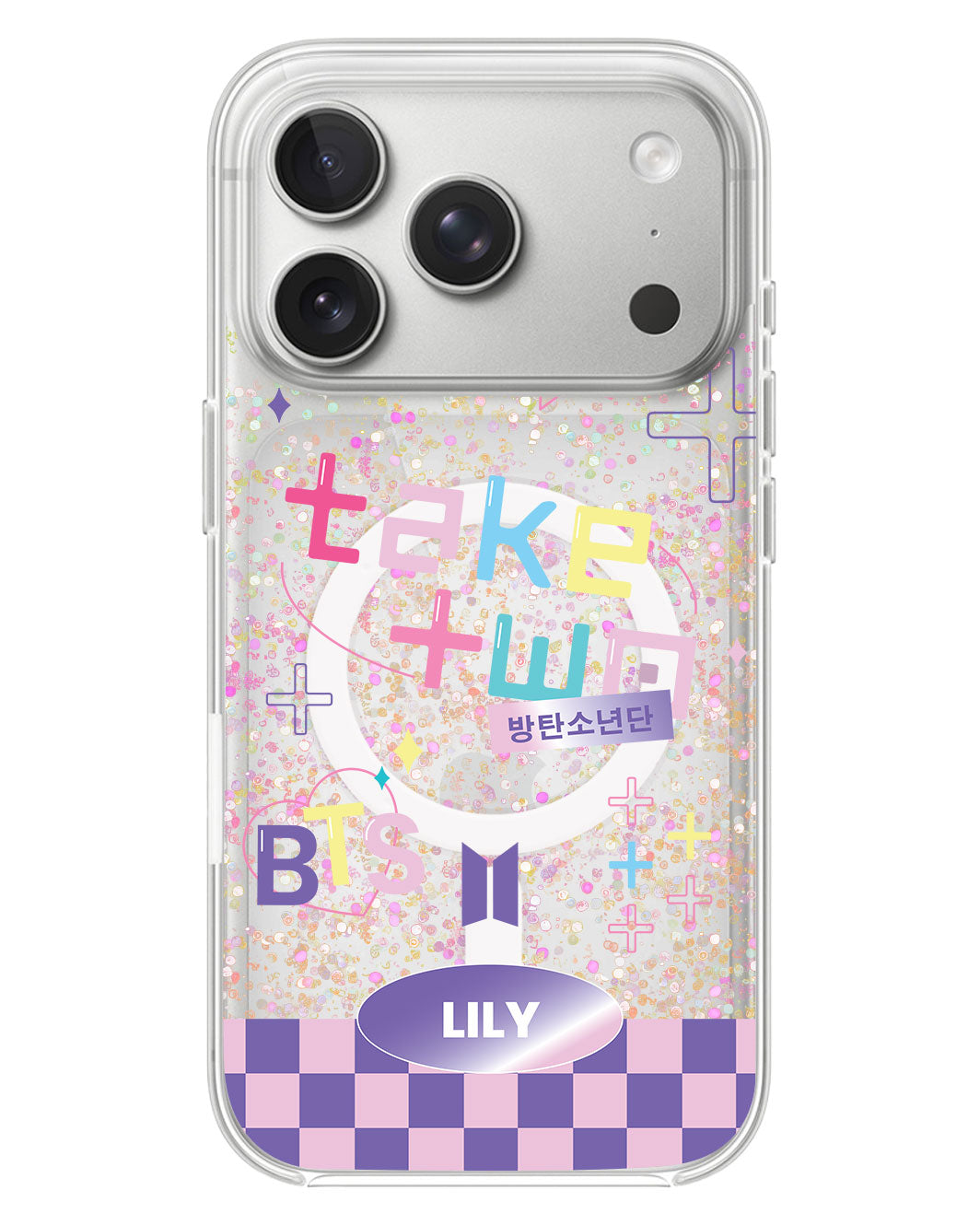 iPhone Glitter Case - BTS Take Two