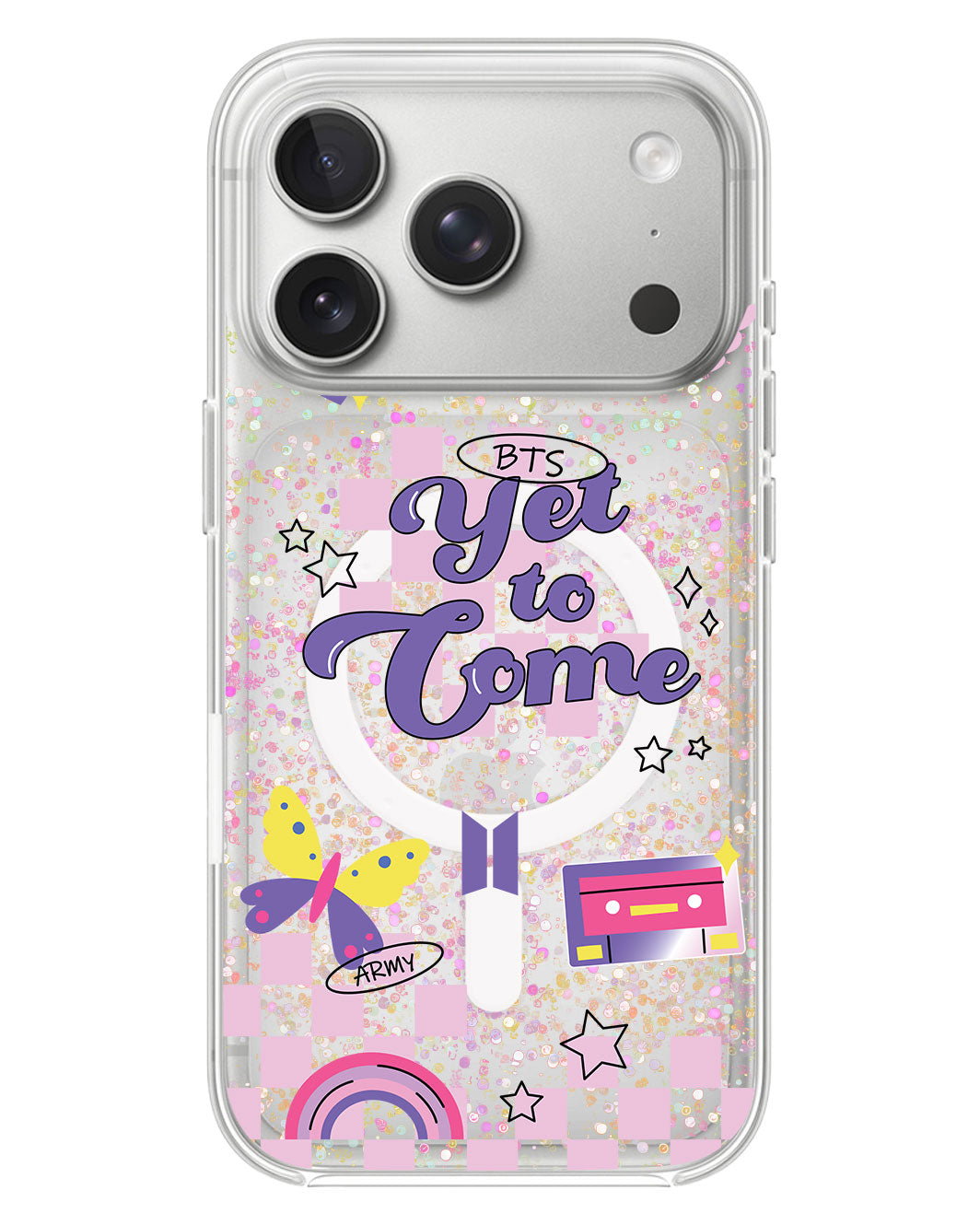 iPhone Glitter Case - BTS Yet To Come