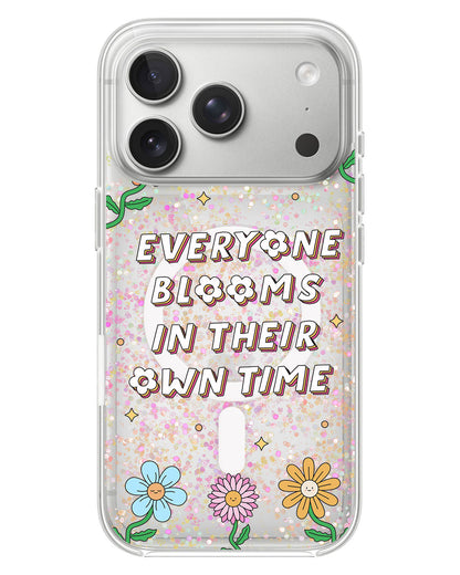 iPhone Glitter Case - Blooms 2