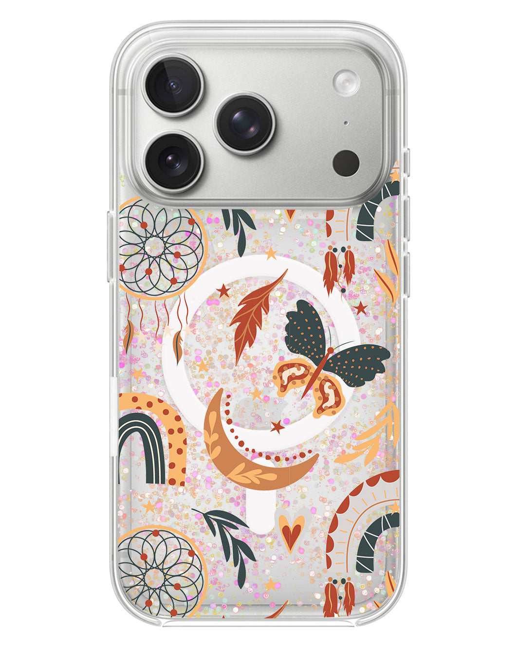iPhone Glitter Case - Boho 3.0