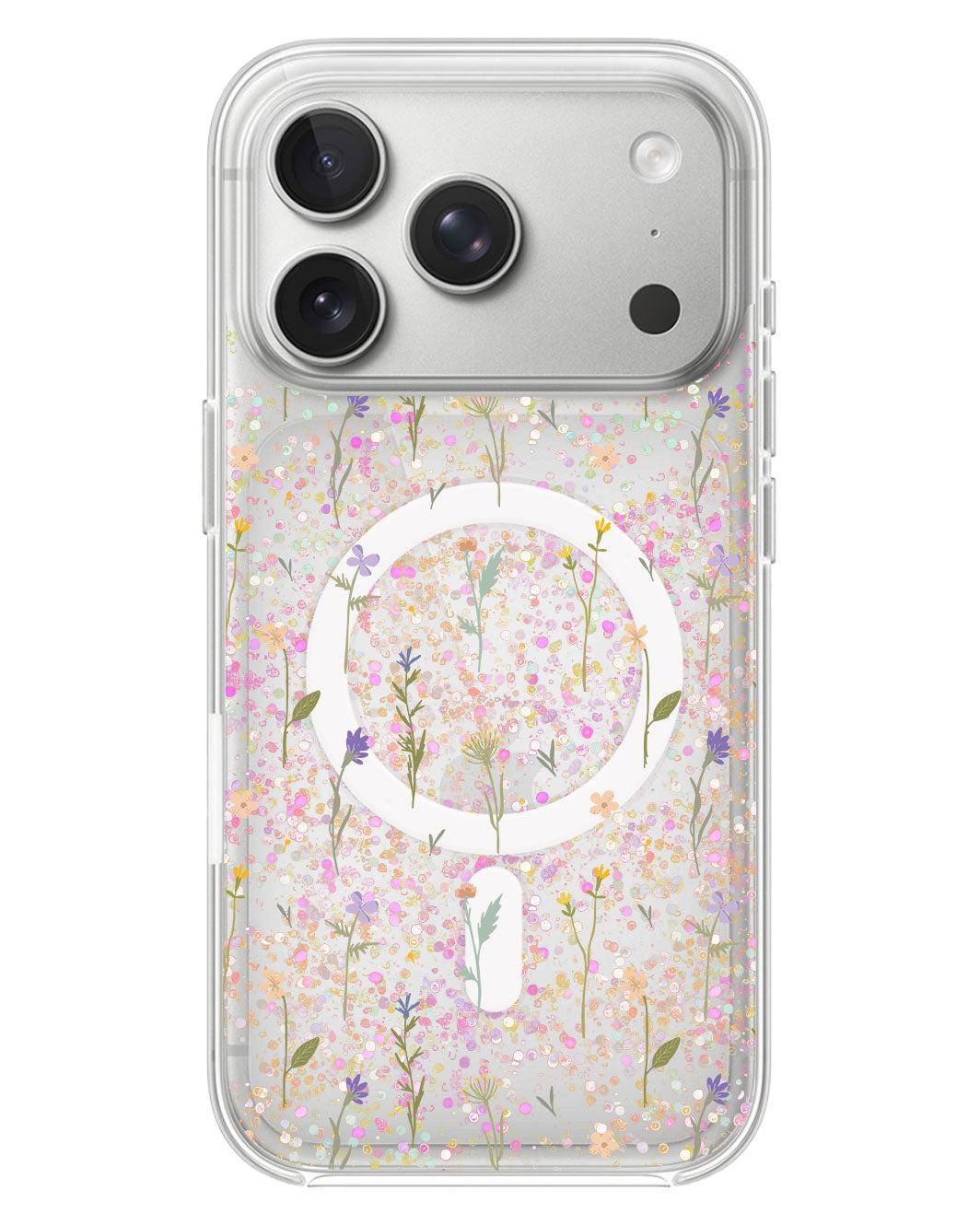 iPhone Glitter Case - Botanical Garden 2.0