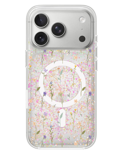 iPhone Glitter Case - Botanical Garden 2.0