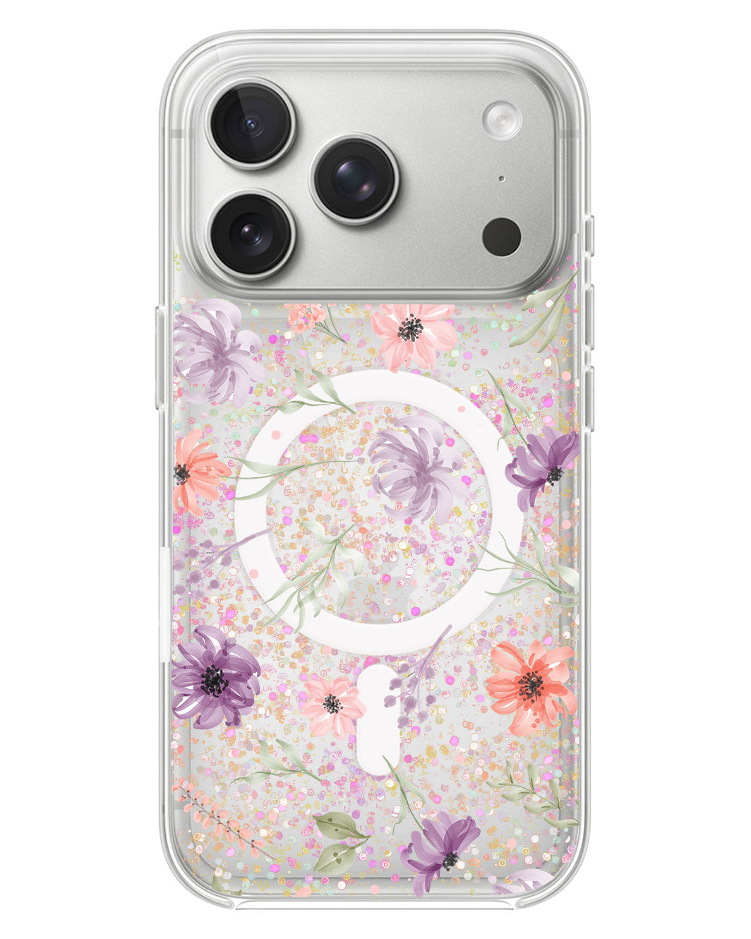 iPhone Glitter Case - Botanical Garden 3.0
