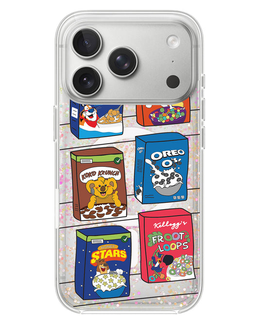 iPhone Glitter Case - Cereal Boxes 1.0