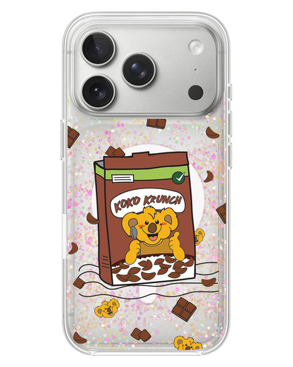 iPhone Glitter Case - Choco Cereal