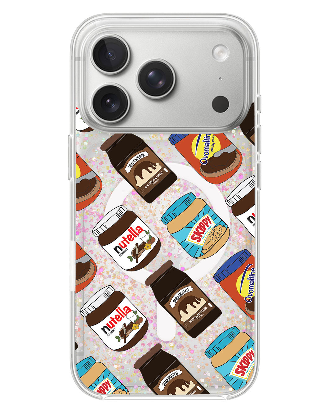 iPhone Glitter Case - Choco Spread