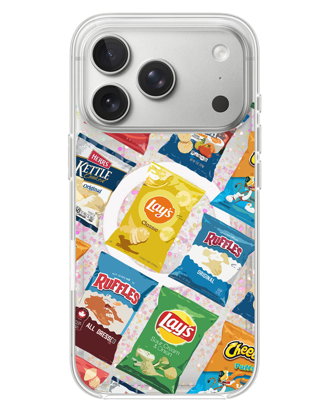 iPhone Glitter Case - Crisps
