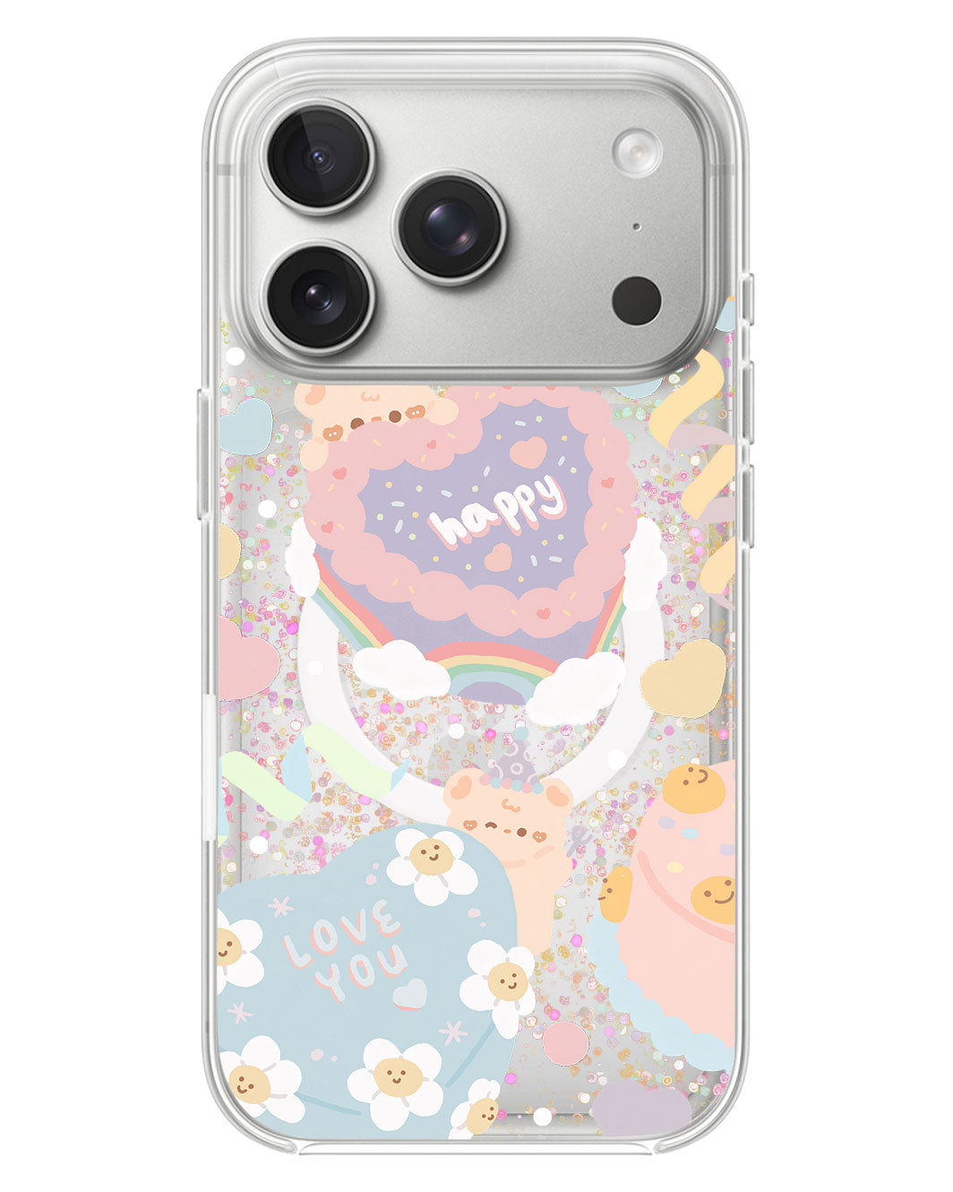 iPhone Glitter Case - Cake Party