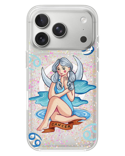 iPhone Glitter Case - Cancer