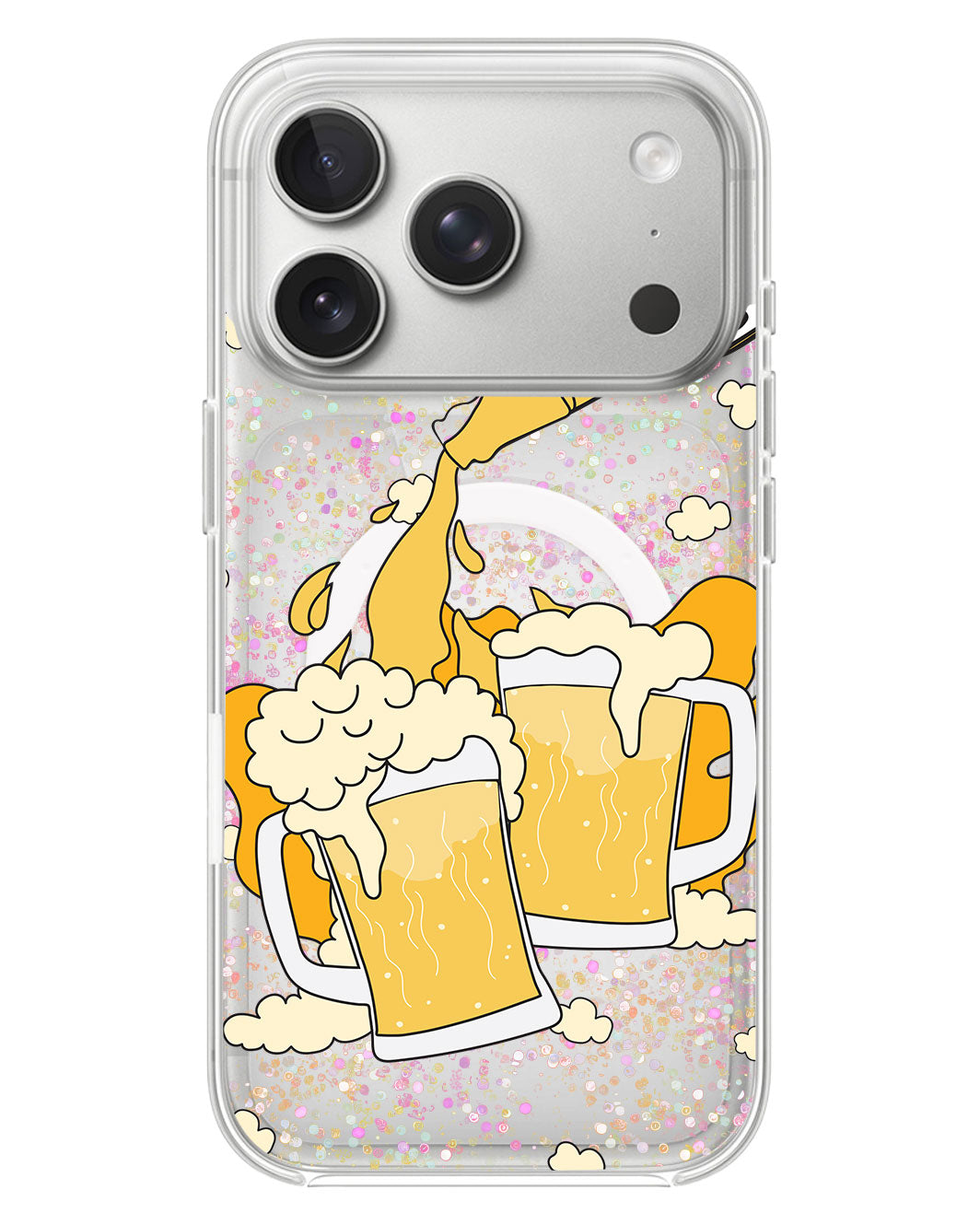 iPhone Glitter Case - Corona