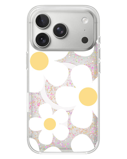 iPhone Glitter Case - Daisy 1.0
