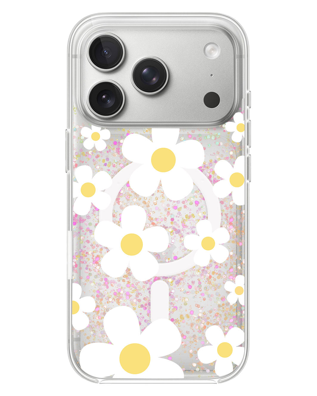 iPhone Glitter Case - Daisy 3.0