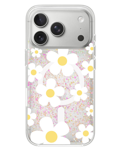 iPhone Glitter Case - Daisy 3.0