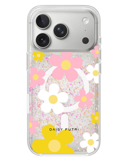 iPhone Glitter Case - Daisy Fresh
