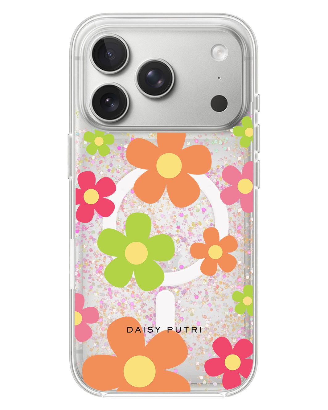 iPhone Glitter Case - Daisy Sunshine 2.0
