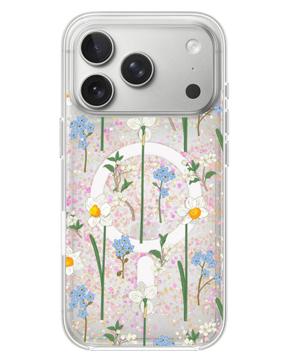 iPhone Glitter Case - December Narcissus