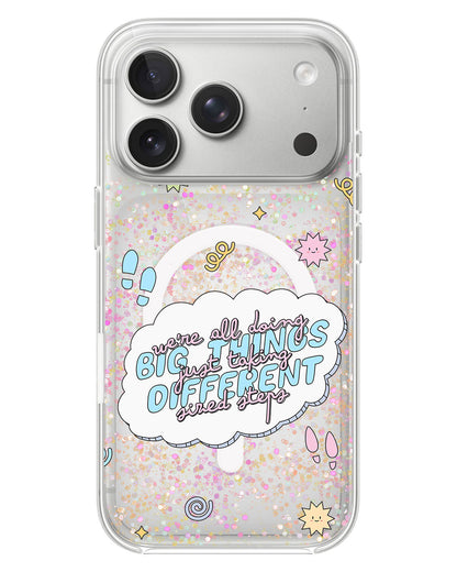 iPhone Glitter Case - Different Steps