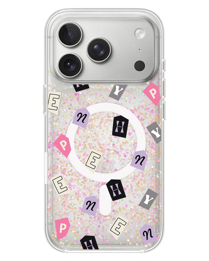 iPhone Glitter Case - En Monogram