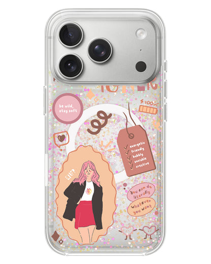 iPhone Glitter Case - Enfp