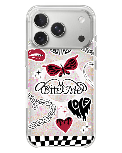 iPhone Glitter Case - Enhypen Bite Me