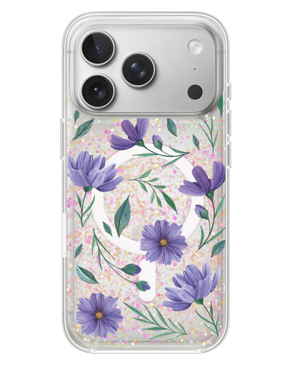 iPhone Glitter Case - February Violet