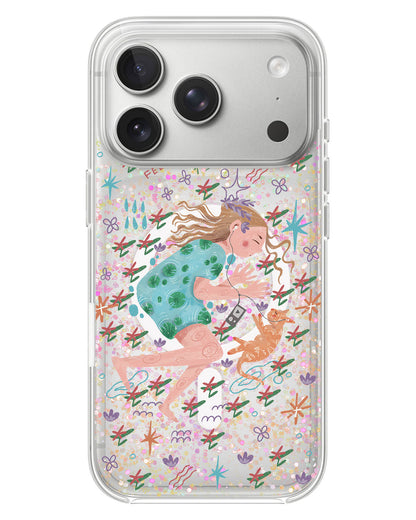 iPhone Glitter Case - Feel The Feels