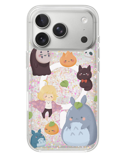iPhone Glitter Case - Ghibli