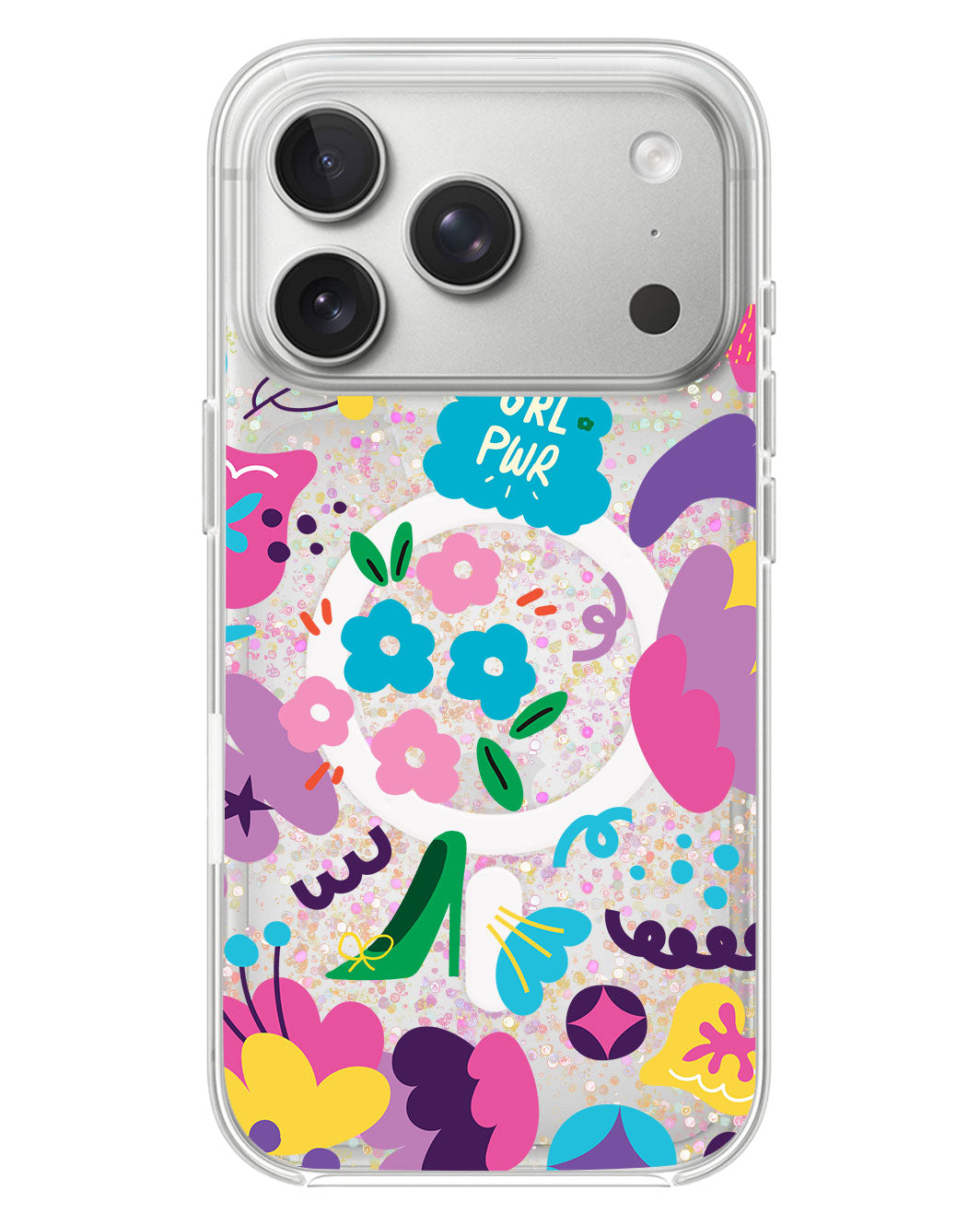 iPhone Glitter Case - Girl Power 1.0