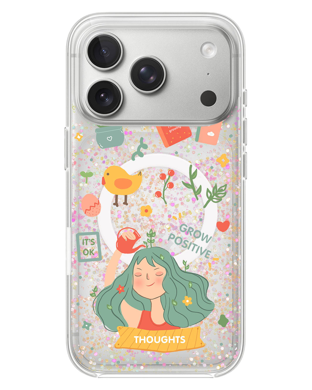 iPhone Glitter Case - Grow