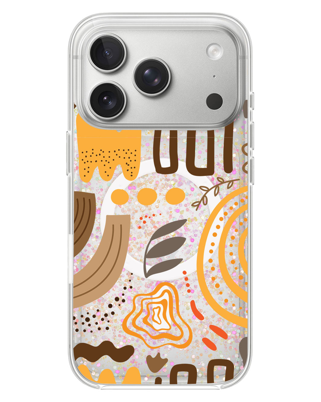 iPhone Glitter Case - Hello Autumn