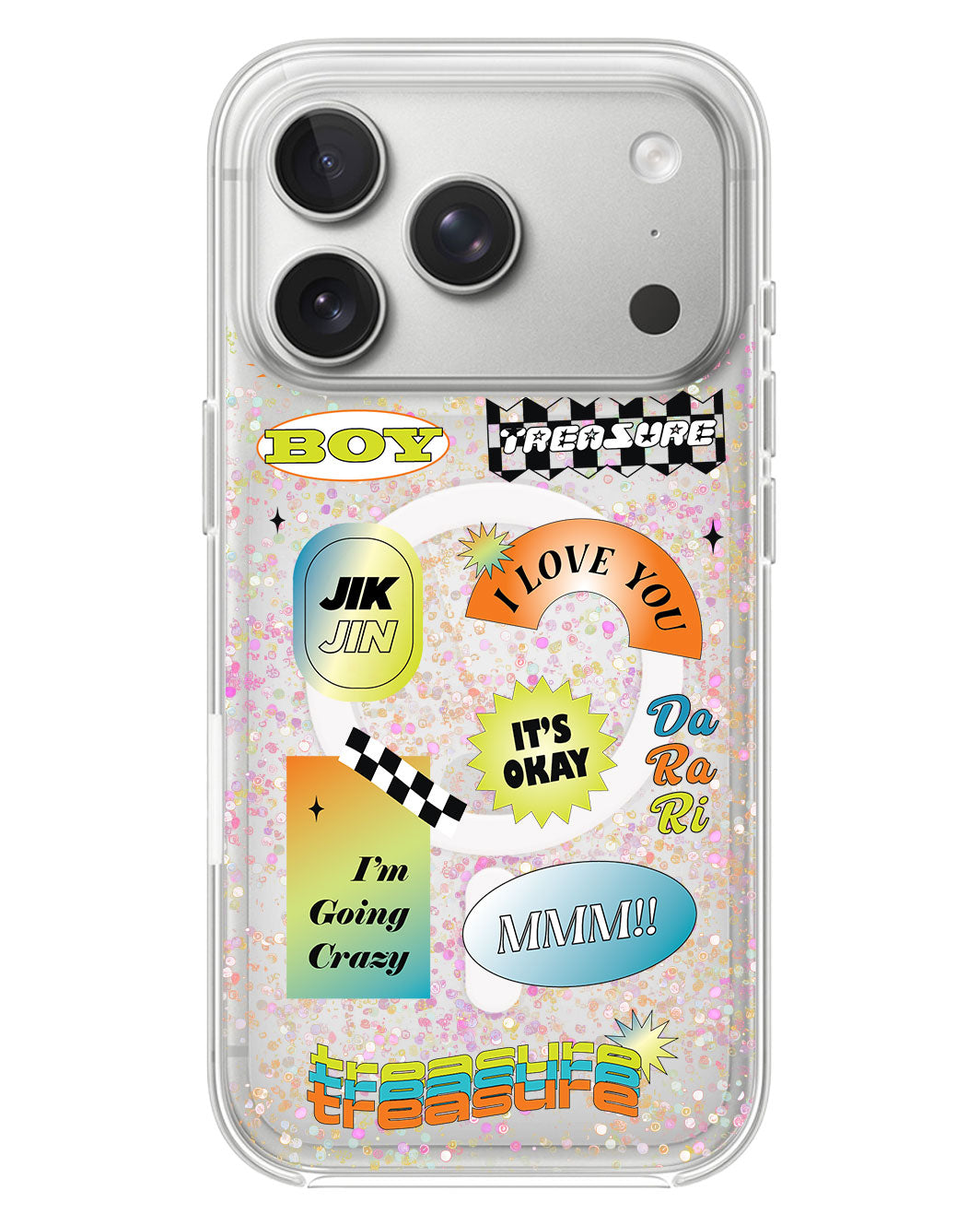 iPhone Glitter Case - Hello Treasure