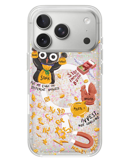 iPhone Glitter Case - I Am Money Magnet!!!!