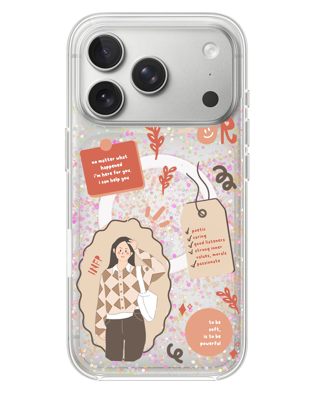 iPhone Glitter Case - Infp
