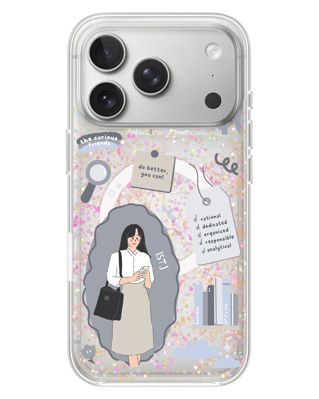 iPhone Glitter Case - Istj