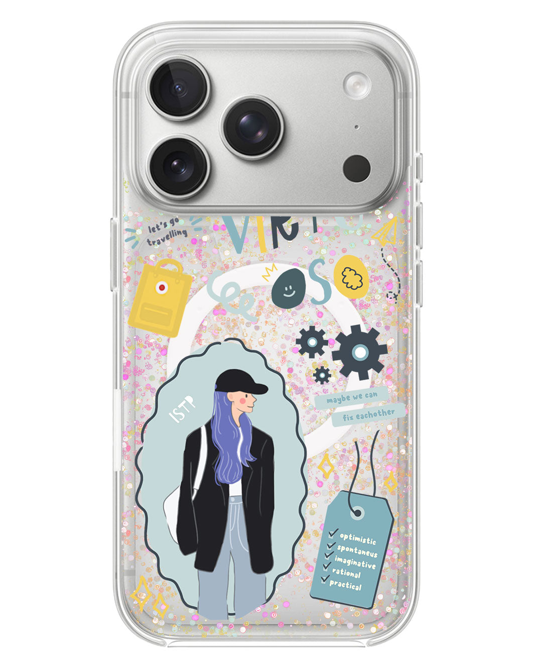 iPhone Glitter Case - Istp