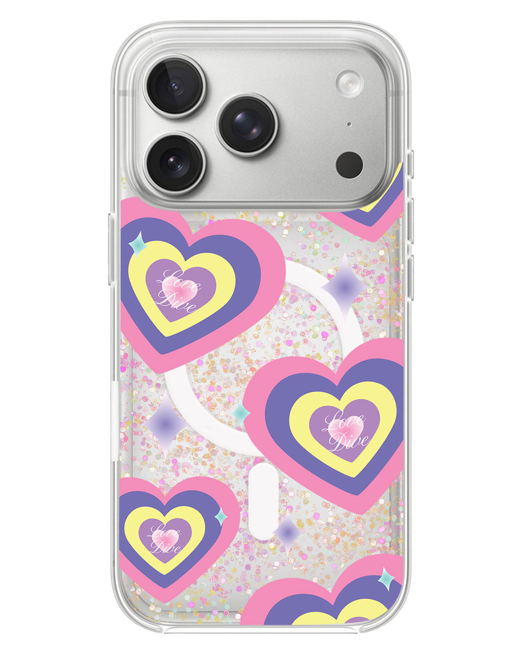 iPhone Glitter Case - Ive Love Dive