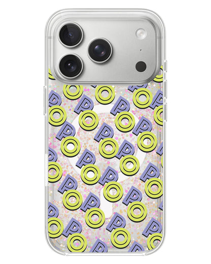 iPhone Glitter Case - Initial 2.0 Monogram