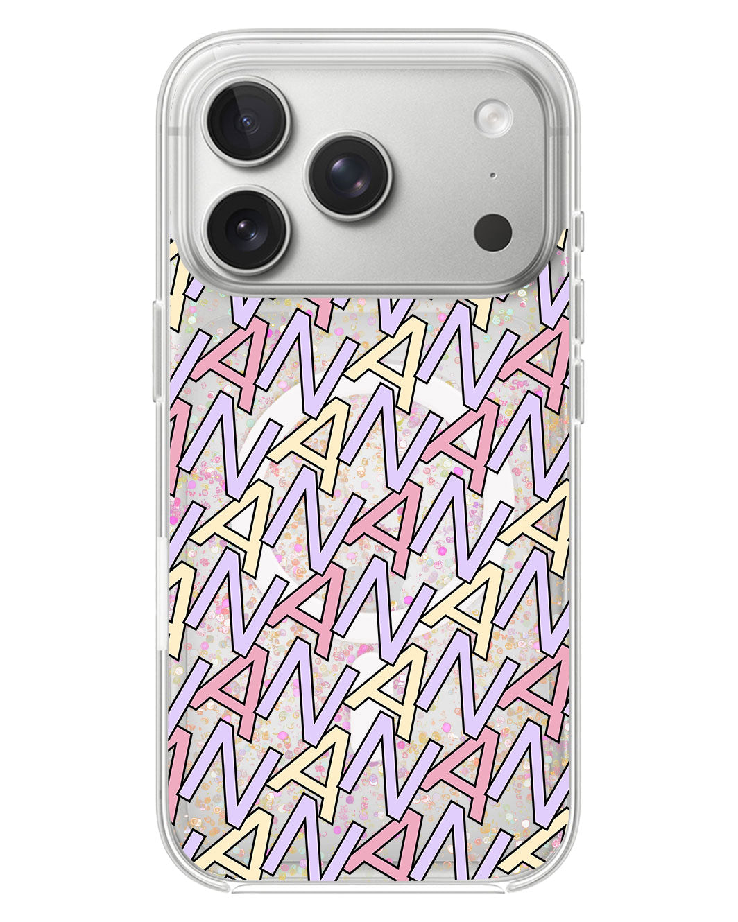 iPhone Glitter Case - Initial 5.0 Monogram