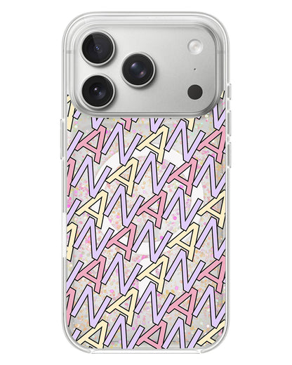 iPhone Glitter Case - Initial 5.0 Monogram