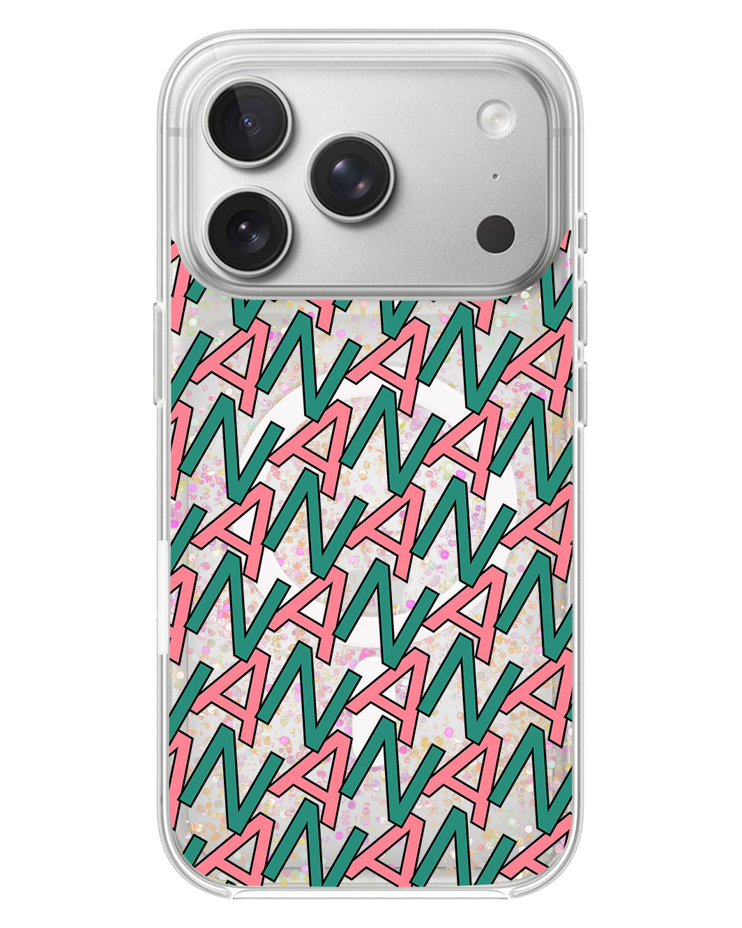 iPhone Glitter Case - Initial 7.0 Monogram