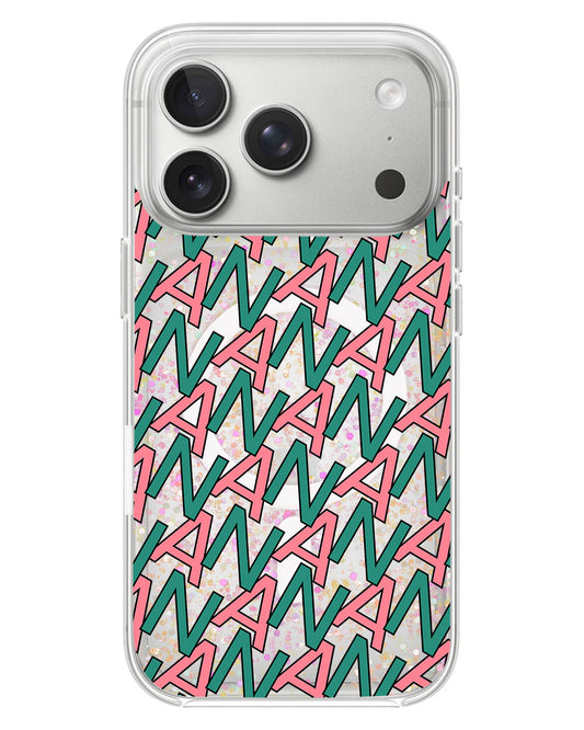 iPhone Glitter Case - Initial 7.0 Monogram